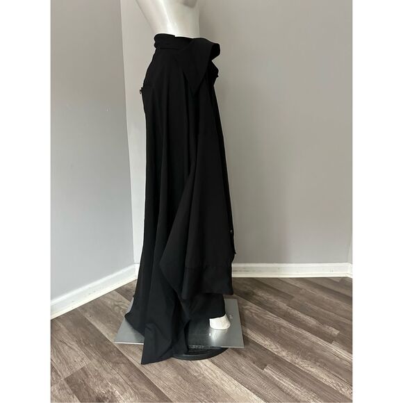 A.W.A.K.E Mode Asymmetrical Ruffle Maxi Skirt Size FR 34 / US 2 $1560 - Picture 11 of 14